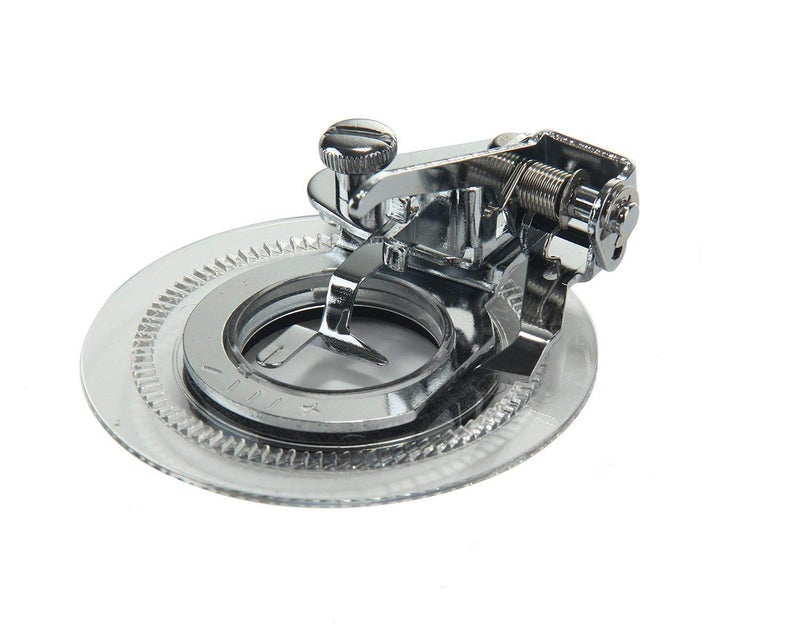 Preamer Fancy Flower Stitch Foot Round Sewing Machine Presser Foot - Image 1